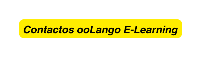 Contactos ooLango E Learning